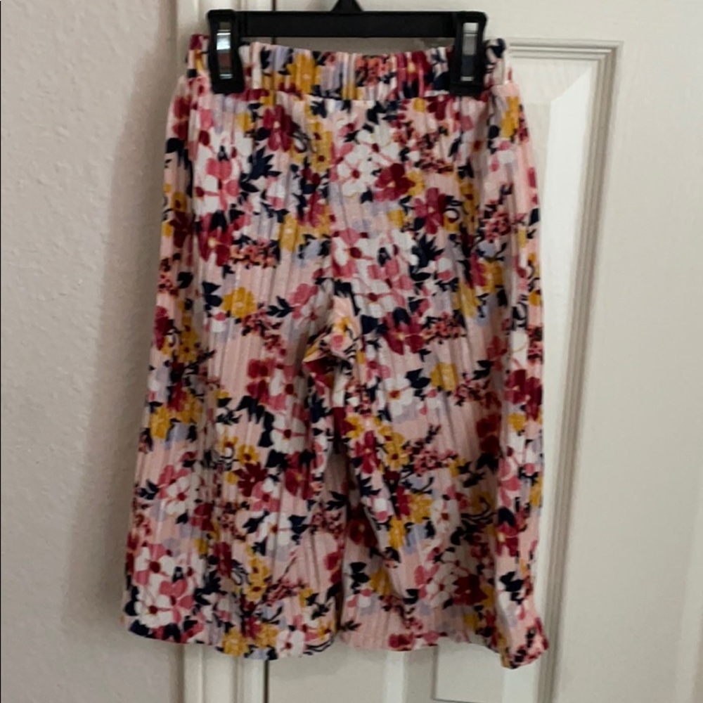 Janie and Jack velour palazzo pants size 3